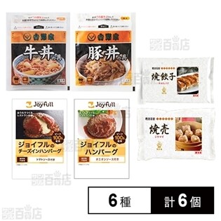 【計6個】冷凍食品6種セット