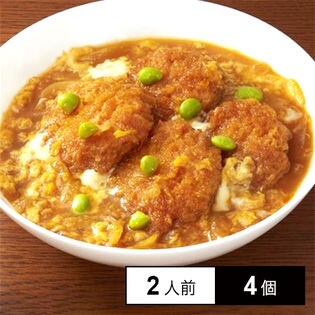 【冷凍】ミールキット 2人前×4個 ひれかつ煮 タイヘイ