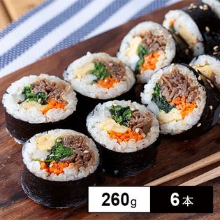 [冷凍]【6本】西友フーズ レンジで温めるだけ！冷凍キンパ