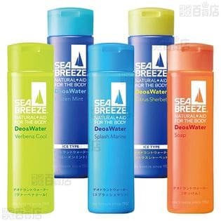 【医薬部外品】シーブリーズ デオ＆ウォーター 160mL 5種セット