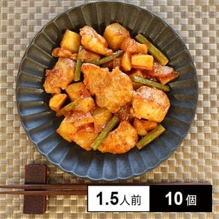 [冷凍]ミールキット 1.5人前×10個 韓国風甘辛チキンストックキッチン