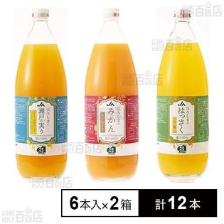 JAひろしまの柑橘果汁入りバラエティセット 1000ml×6本入を税込・送料