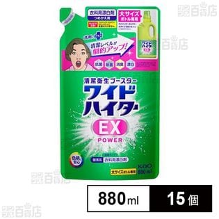 花王 ワイドハイター EXパワー 大 つめかえ用 880ml(大サイズボトル専用) 