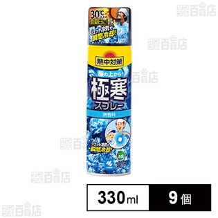 熱中対策 服の上から極寒スプレー 無香料 330mL