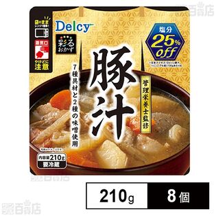 [冷蔵]日本アクセス Delcy 豚汁(管理栄養士監修) 210g×8個
