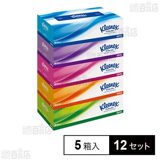 クリネックス ティシュー 180組×5箱入