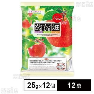 マンナンライフ 蒟蒻畑りんご味(25g×12個)×12袋