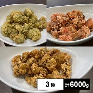 彩りいか軟骨天ぷら3種セット