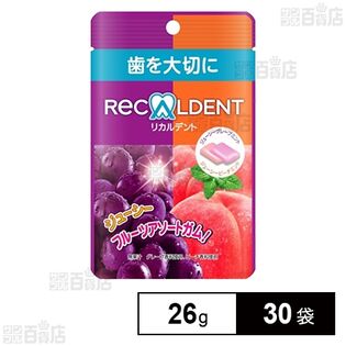 リカルデント フルーツアソートパウチ 26g 