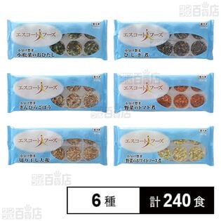 小分け惣菜セット(ひじき煮 / きんぴらごぼう / 切り干し大根 / 小松菜のおひたし / 野菜のトマト煮 / 野菜のホワイトソース煮)