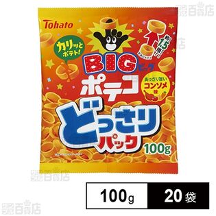 どっさりパック ポテコ コンソメ味 100g