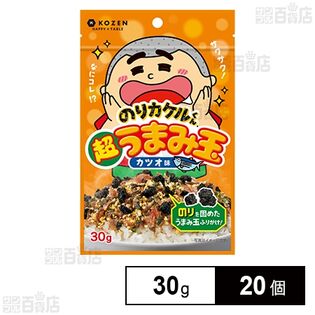 【初回限定】【20個】のりカケルくん 超うまみ玉 カツオ味 30g