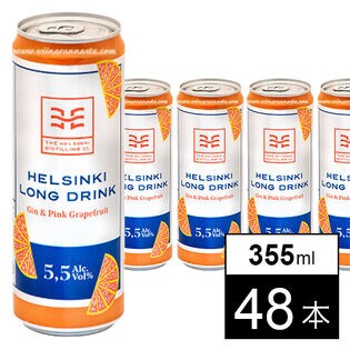 ヘルシンキ ロングドリンク ジン＆ピンクグレープフルーツ 355ml