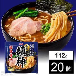 明星 麺神 豚骨醤油 112g