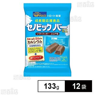 セノビックバーミニ ソフトクッキー ココア味 133g