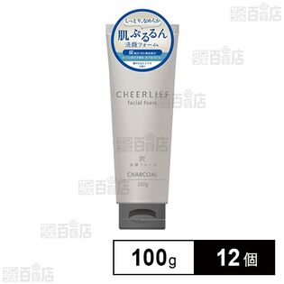 チアリーフ 洗顔フォーム 炭 100g