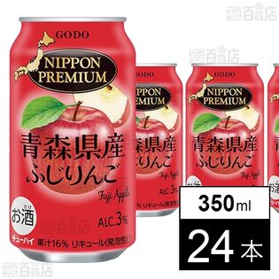 合同 ニッポンプレミアム青森県産ふじりんご 缶 350ml