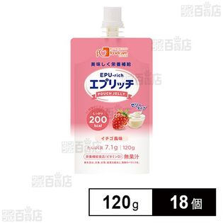 フードケア エプリッチパウチゼリー イチゴ風味 120g×18個