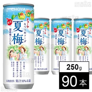 【体験コメント募集】夏梅ソーダ缶 250g