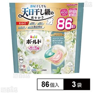 ボールド ジェルボール4D ホワイトティー 詰替 テラジャンボ 86個入