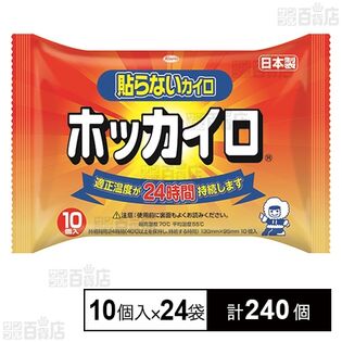 ホッカイロ 貼らない レギュラー 10個入