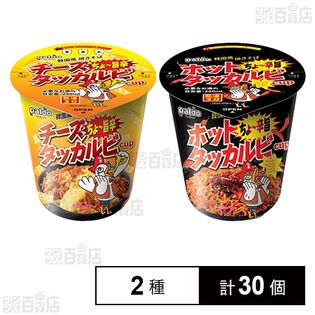 Paldo カップ麺2種セット (チーズタッカルビ / ホットタッカルビ)