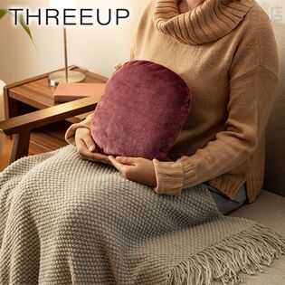 【ピンク2個セット】Three-up(スリーアップ)/蓄熱式エコ湯たんぽ「ぬくぬく」 (フランネルVer.) 