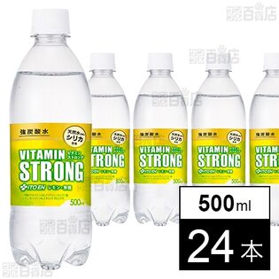 【初回限定】強炭酸水 ビタミンSTRONG PET 500ml