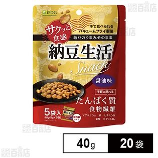 納豆生活Snack 醤油味 40g