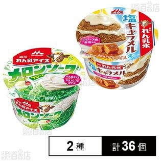 れん乳アイス メロンソーダフロート 135ml / れん乳氷 塩キャラメル 140ml