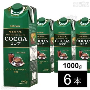 守山乳業 喫茶店の味 ココア 1000g×6本