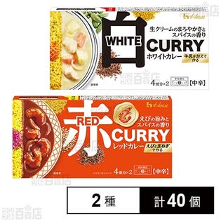 レッドカレー 中辛 140g / ホワイトカレー 中辛 140g