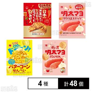 ひざつき製菓 せんべい＆スナック菓子 4種セット
