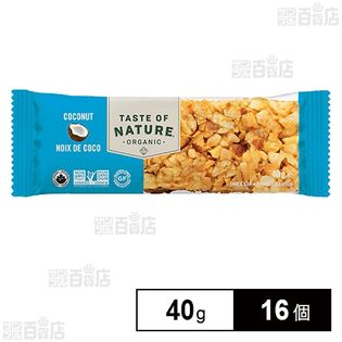 JAS有機 フルーツ&ナッツバー ココナッツ 40g