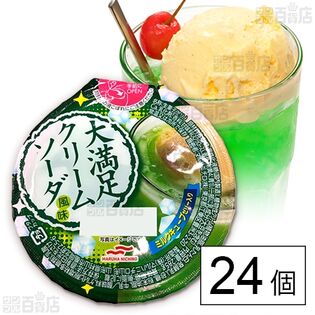 大満足クリームソーダ風味 285g
