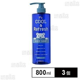 P's COOL&Refresh ボディソープ 800ml