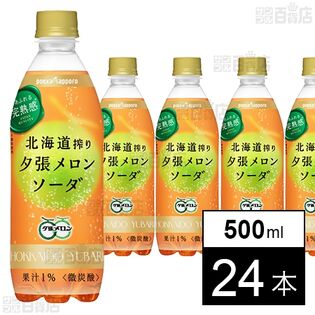 北海道搾り夕張メロンソーダ 500ml