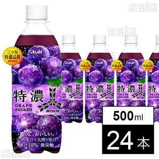 三ツ矢 特濃グレープスカッシュ PET 500ml