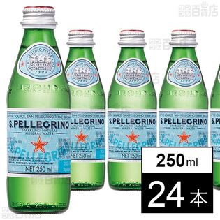サンペレグリノ スパークリングナチュラルミネラルウォーター 瓶 250ml×24本