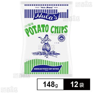 フラ印アメリカンポテトチップス のりしお味 148g×12袋