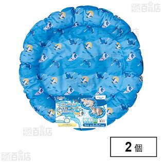 ひんやり ラウンド ジェルベッド ペンギン