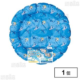 ひんやり ラウンド ジェルベッド ペンギン