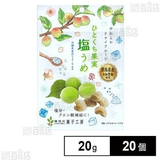 南信州菓子工房 ひとくち果実塩うめ 20g