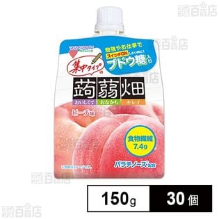 集中タイプの蒟蒻畑 ピーチ味 150g
