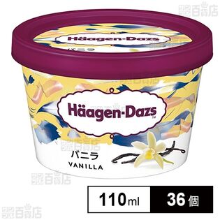 [冷凍]ハーゲンダッツジャパン ミニカップ バニラ 110ml×36個