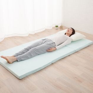 日本製　軽量3つ折アンダーマットレス　シングルサイズ