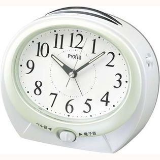 SEIKO	PYXIS (ピクシス) 目覚し時計 アラーム音切替タイプ