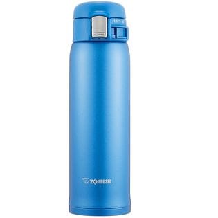 象印　水筒 直飲みワンタッチオープンステンレスマグ　480ml/マットブルー