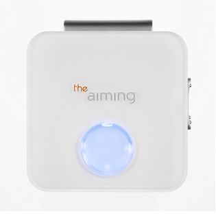 【ホワイト】the aiming エイミング2　アドレス方向感知センサー音声・バイブレーション切替