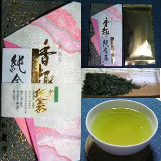 【75g】静岡茶 金粉茶（金粉入り深蒸し煎茶）